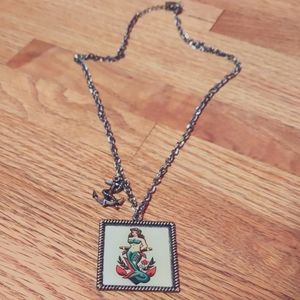 NWOT Sourpuss Nautical Nymph necklace